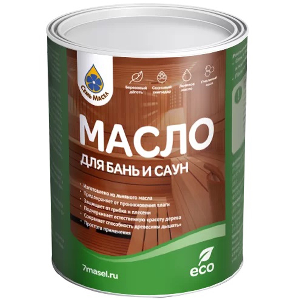 Масло для бань и саун 0,9 л (7 масел)