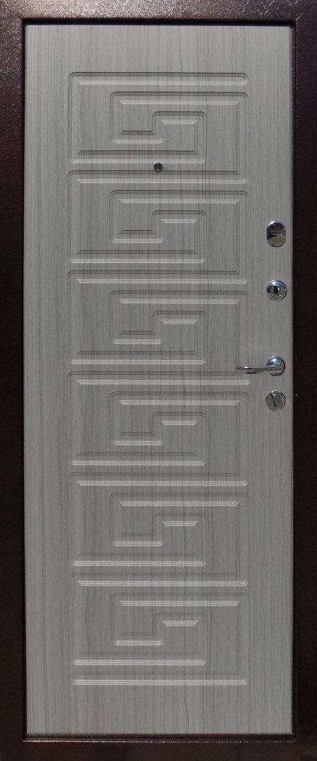 Дверь входная металлическая /ОПТИМА 759 (Сандал серый) 960/L