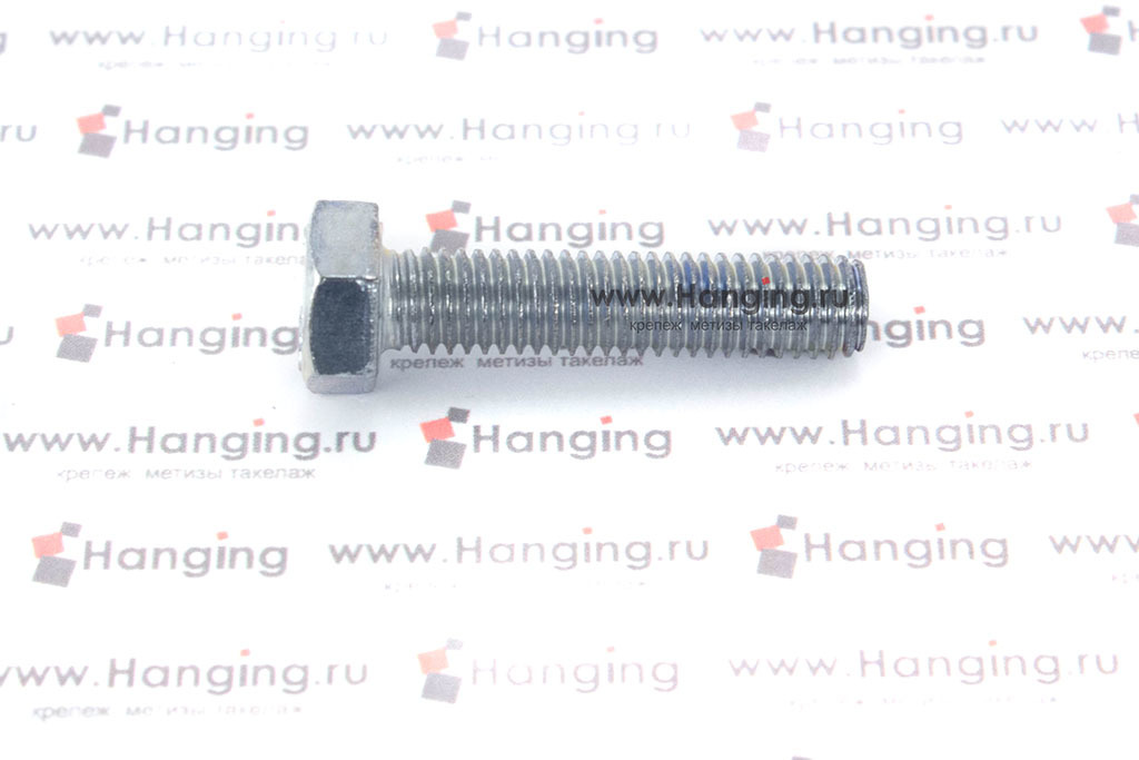 Болт DIN 933 Zn полная резьба 8*35