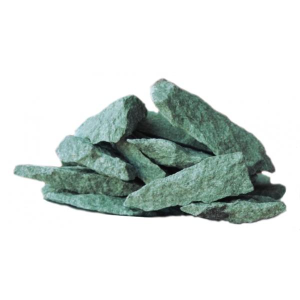 Камень банный Жадеит шлифованный (10 кг, ведро)