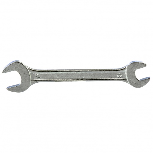 Ключ рожковый, 13 х 17 мм, хромированный