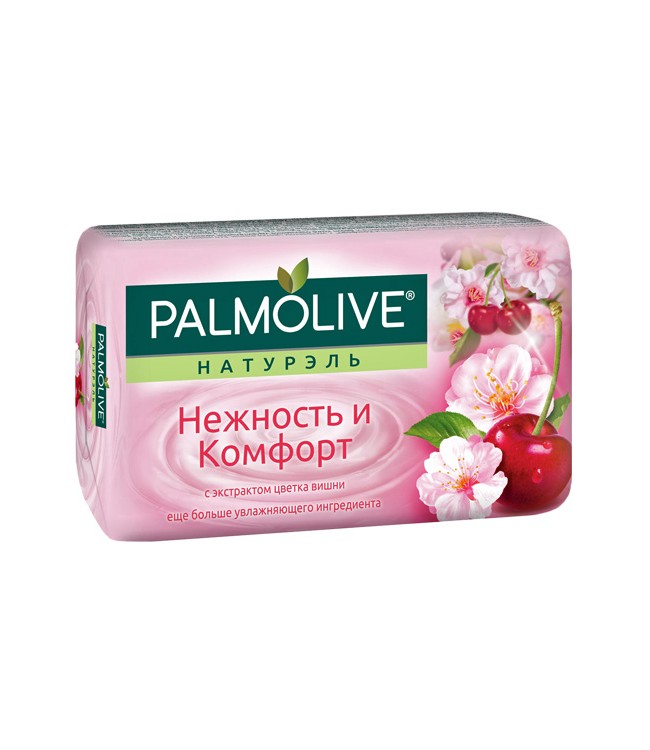 Мыло туалетное Палмолив Нежность и комфорт Цветок вишни 90гр Colgate-Palmolive Co. Ltd.