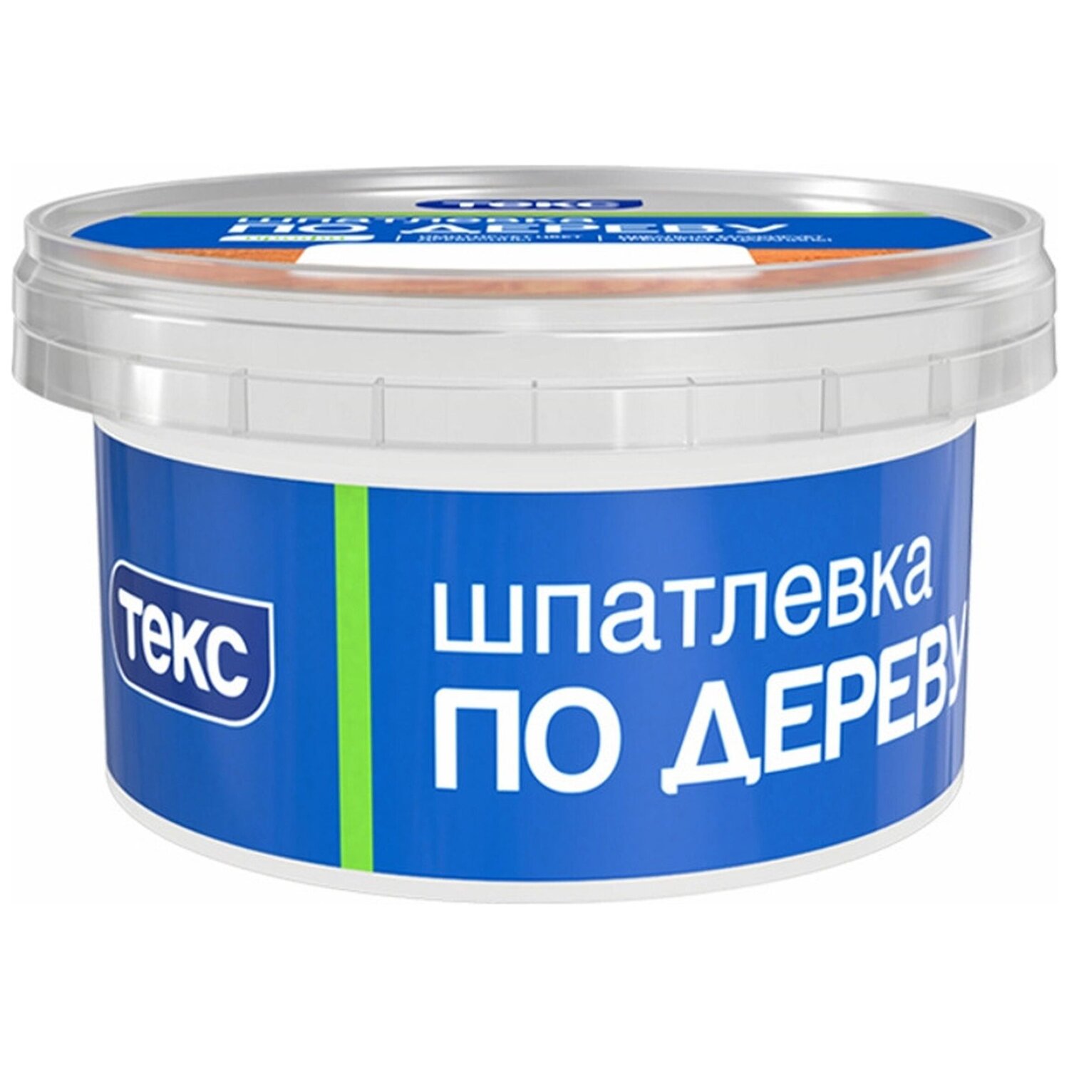 Шпатлевка по дереву Белая 0,25кг Текс