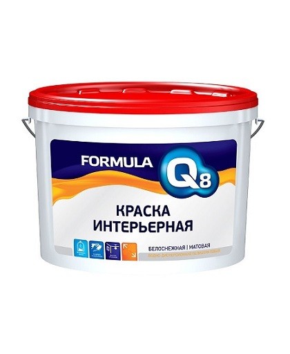 Краска ВД моющаяся 3кг F Q8 Престиж