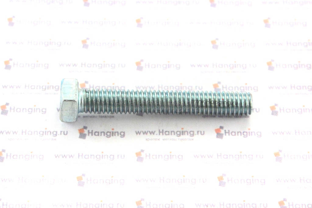 Болт DIN 933 Zn полная резьба 6*40