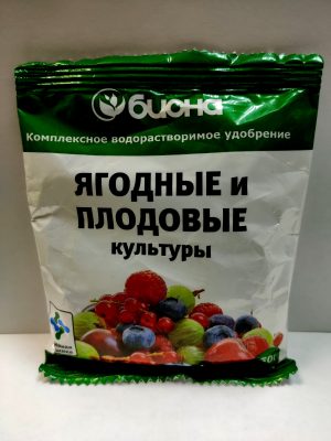 Ягодные и плодовые культуры БМ 50г комплексное удобрение