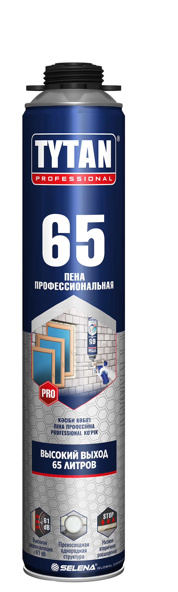 Пена монтажная профессиональная Тytan Professional 65 750 мл