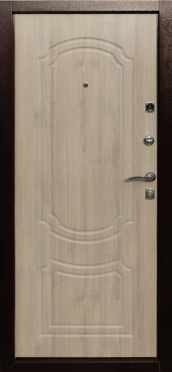 Дверь входная металлическая/Ультра-М 177/960/L (Дуб грей)