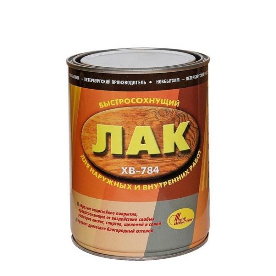 Лак ХВ-784 Бесцветный 1,0 л (Петрохим)