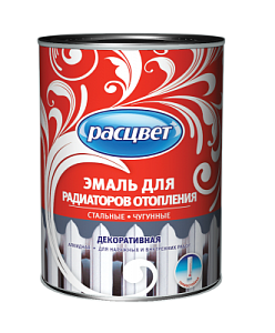 Эмаль для радиаторов 0,5кг Расцвет