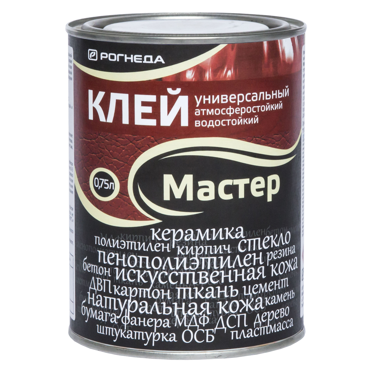 Клей универ водостойкий Мастер 0,75л Рогнеда