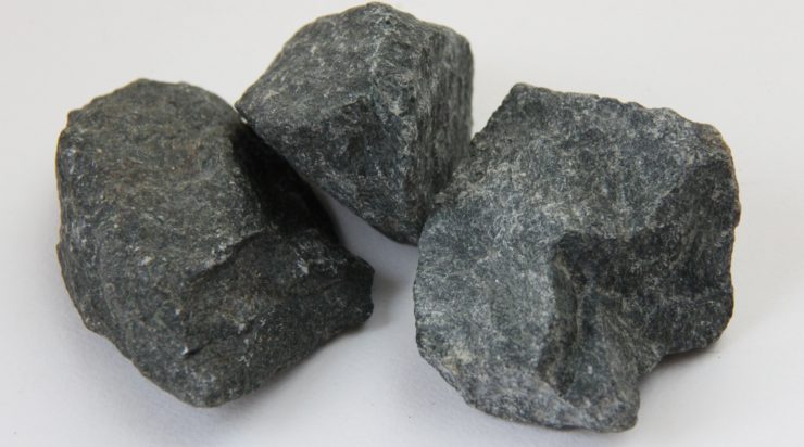 Камень банный Дунит обвалованный (20 кг, коробка)