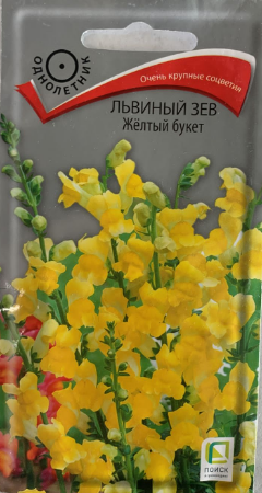 Львиный зев (Антирринум) Жёлтый букет
