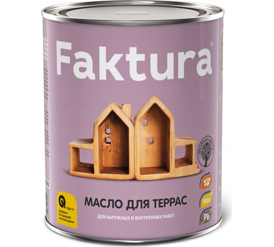 Масло FAKTURA для террас 0,7 л 